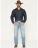 Image #1 - Ariat Men's M5 Randy Light Wash Straight Denim Jeans, Light Wash, hi-res