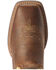 Image #4 - Ariat Women's Round Up Crossroads Western Performance Boots - Broad Square Toe, Leopard, hi-res