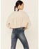 Image #3 - HYFVE Women's Shirred Long Sleeve Top, Cream, hi-res