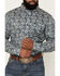 Image #3 - Cody James Men's Lost Resort Paisley Print Long Sleeve Button-Down Stretch Western Shirt - Big, Blue, hi-res