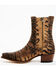 Image #3 - Sendra Women's Tiger Print Western Booties - Snip Toe, , hi-res