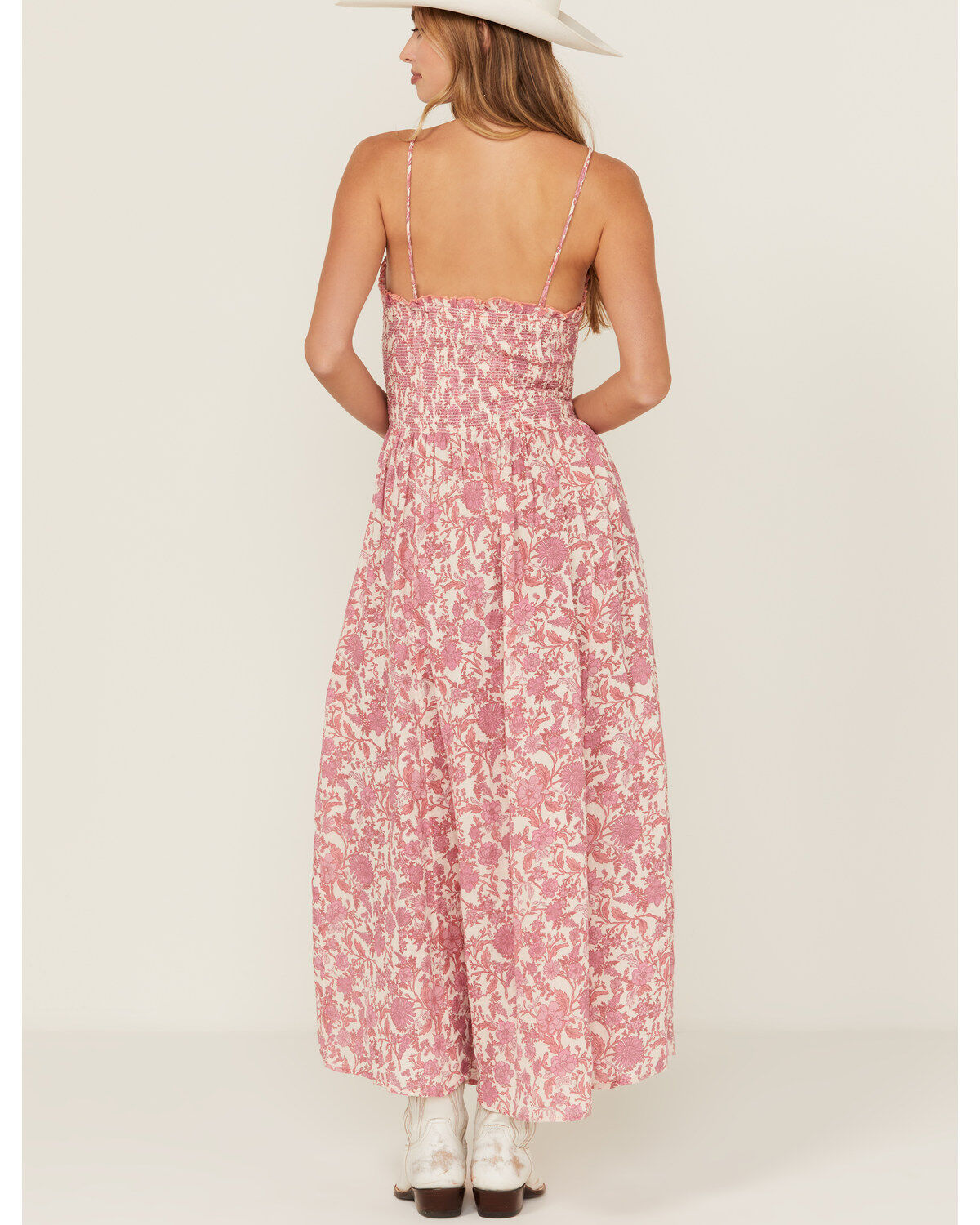 Image #4 - Free People Women's Sweet Nothings Floral Print Midi Dress, , hi-res