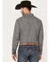 Image #4 - Blue Ranchwear Men's Jasper Heather Long Sleeve Snap Flannel Shirt, , hi-res