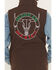 Image #4 - Cowboy Hardware Boys' Hecho En Mexico Vest, Brown, hi-res