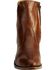 Image #4 - Boulet Men's Side-Zip Western Boots - Medium Toe, Tan, hi-res