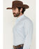 Image #2 - Wrangler x Cody Johnson Men's Geo Print Long Sleeve Button-Down Western Shirt - Tall, , hi-res