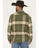 Image #4 - Brixton Men's Bowery Long Sleeve Button-Down Flannel Shirt, Tan, hi-res