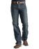 Image #2 - Wrangler Men's Retro Dark Wash Slim Bootcut Jeans, , hi-res