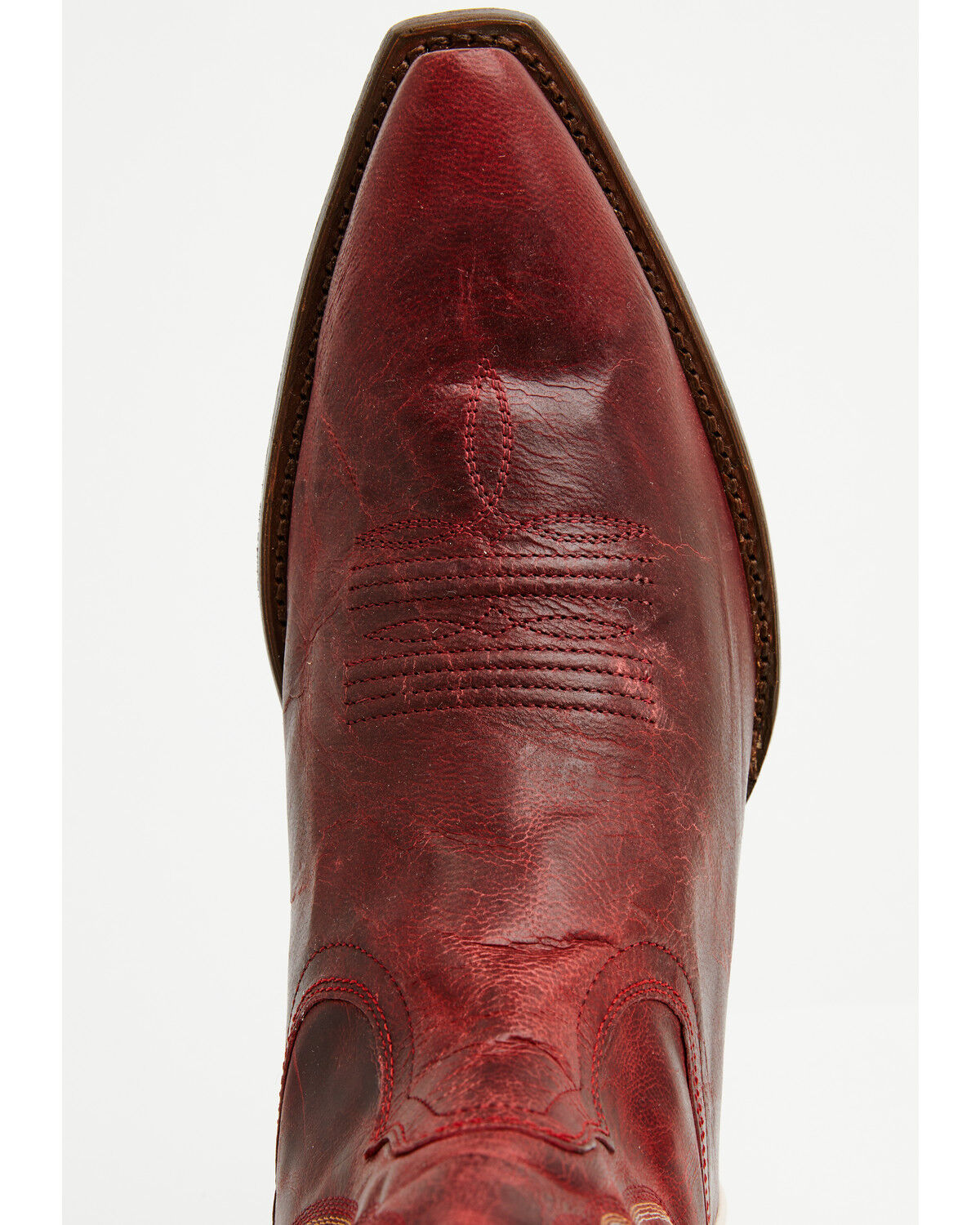 Image #6 - Shyanne Women's Tess Western Boots - Snip Toe, Red, hi-res