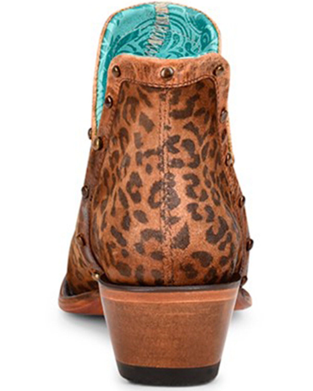 Corral Women's Leopard Print Fashion Booties Snip Toe - Z2003