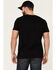 Moonshine Spirit Men's Lonesome Cowboy Graphic T-Shirt , Black, hi-res