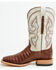 Image #3 - Ariat Men's Exotic Caiman Classic Callen Western Boots - Broad Square Toe, Brown, hi-res