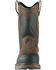 Image #5 - Avenger Men's Hammer Met Guard Western Work Boots - Carbon Safety Toe, Brown, hi-res