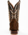 Image #5 - Dan Post Women's Exotic Sea Bass Western Boots - Broad Square Toe, Ivory, hi-res