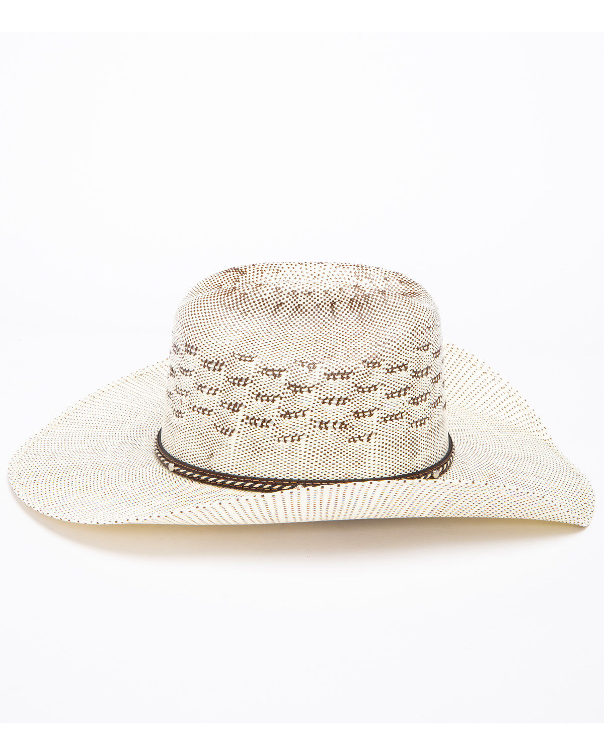 Image #3 - Cody James Twist Cord 15X Bangora Straw Cowboy Hat, Natural, hi-res