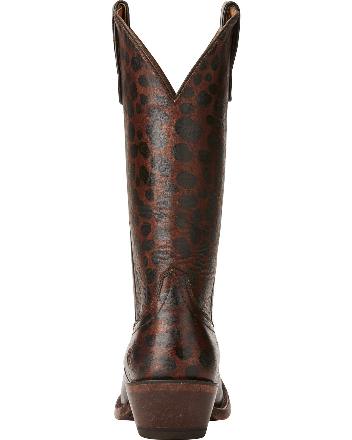 leopard western boots