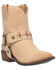 Dingo Women's Silverada Western Booties - Medium Toe, Sand, hi-res