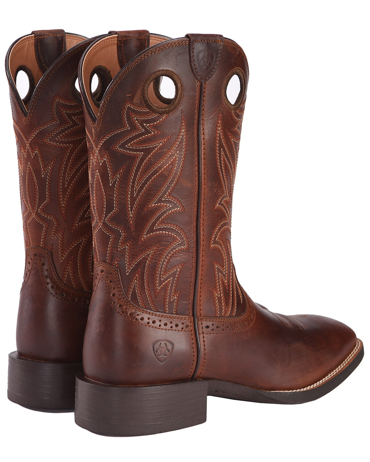 Image #8 - Ariat Men's Sidebet Performance Western Boots - Broad Square Toe, , hi-res