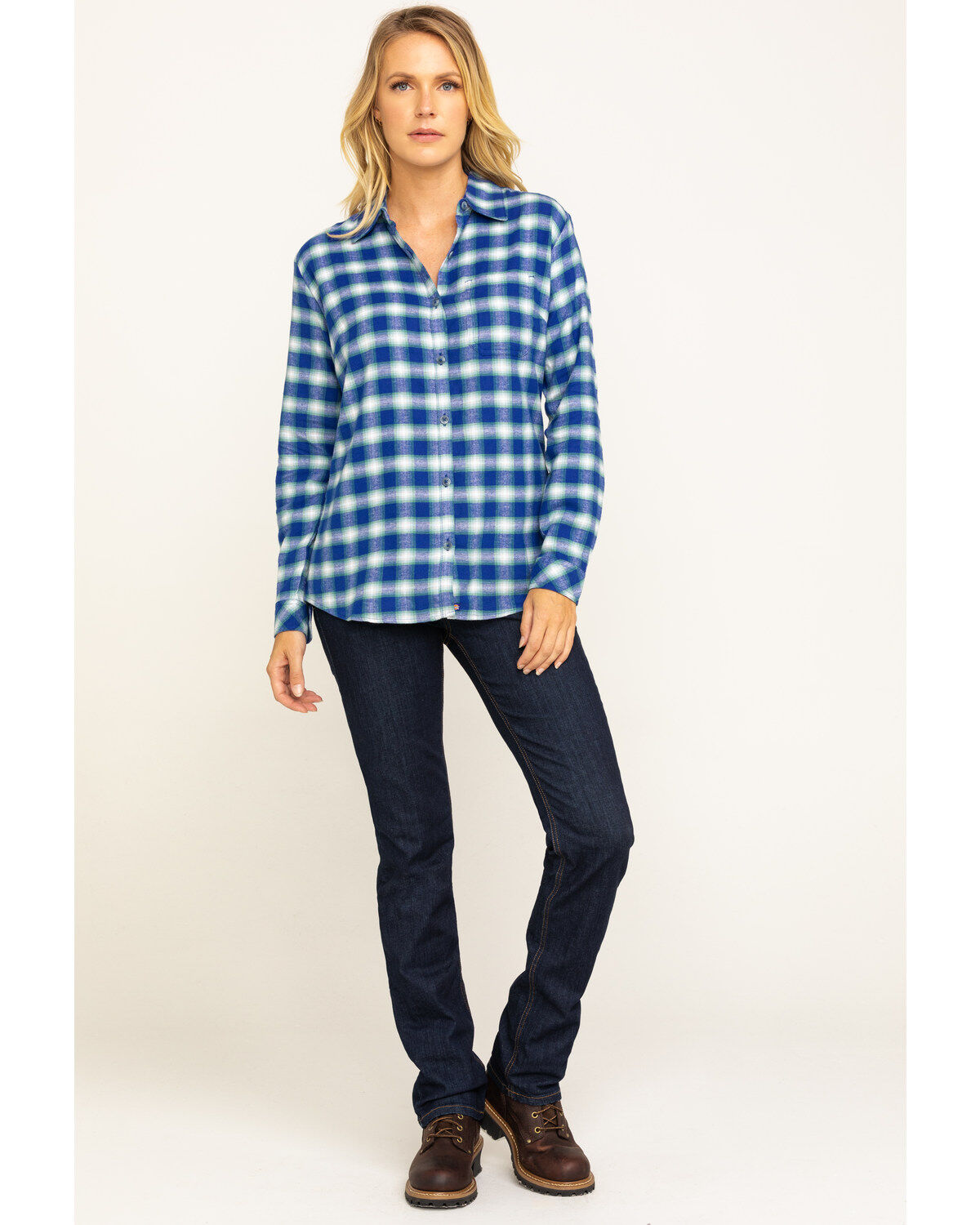 Image #6 - Dickies Women's Perfect Shape Denim Straight Jeans, , hi-res