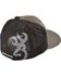 Image #2 - Browning Men's Buckmark Ball Cap, Charcoal Grey, hi-res