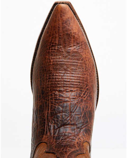 El Dorado Men's Rust Bison Western Boots - Snip Toe, Rust Copper, hi-res