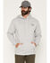 Image #2 - Troll Co Men's FR Beamer Hooded Work Sweatshirt, Heather Grey, hi-res
