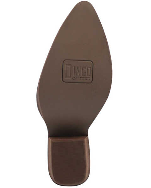 Dingo Women's Tangles Fringe Western Fashion Booties - Pointed Toe , Fuscia, hi-res