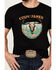 Image #3 - Cody James Men's Skull Cactus Short Sleeve Graphic T-Shirt, Brick Red, hi-res