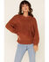Image #1 - MINKPINK Women's Solid Fringe Crew Chunky Sweater , , hi-res