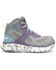 Image #2 - Carolina Women's Azalea Hi-Top Athletic Work Shoes - Composite Toe, Grey, hi-res