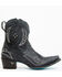 Image #2 - Lane Women's Cossette Western Booties - Snip Toe, Black, hi-res