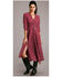Image #1 - Stetson Women's Dotted Print Midi Dress, , hi-res