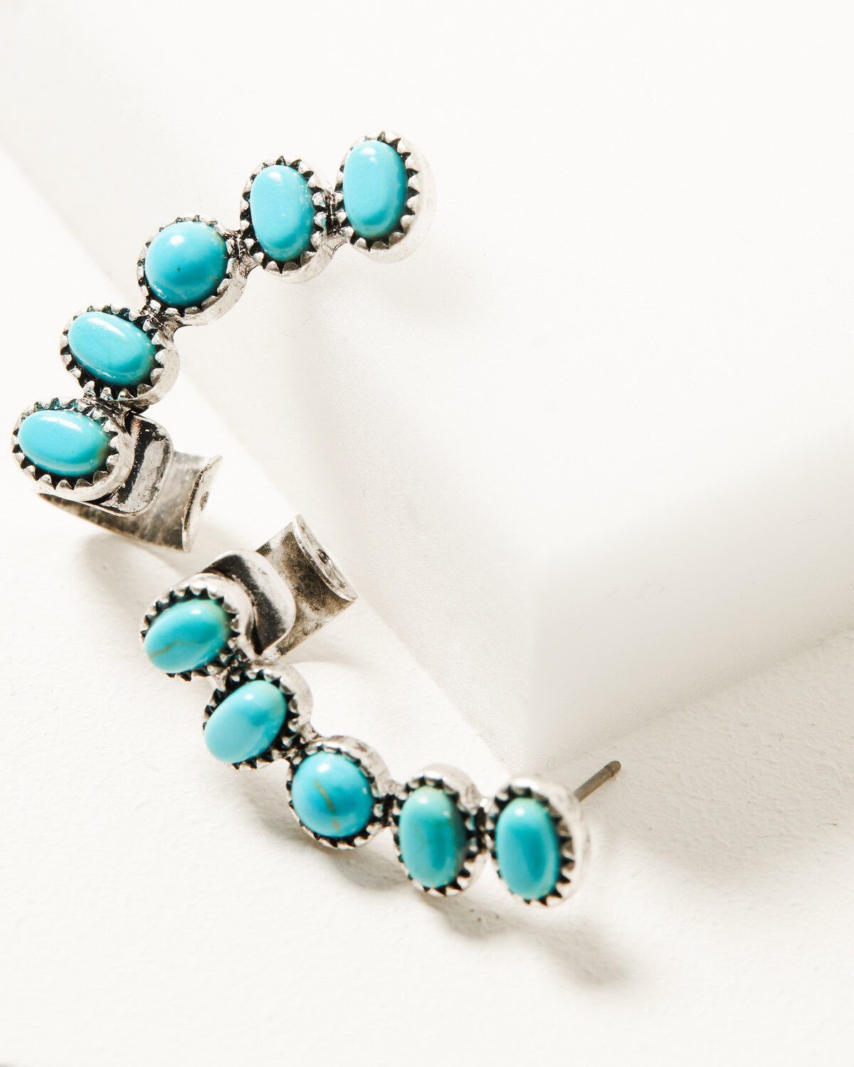 Image #3 - Shyanne Women's Dakota Turquoise & Silver 5-Piece Earrings Set, Silver, hi-res