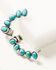 Shyanne Women's Dakota Turquoise & Silver 5-Piece Earrings Set, Silver, hi-res