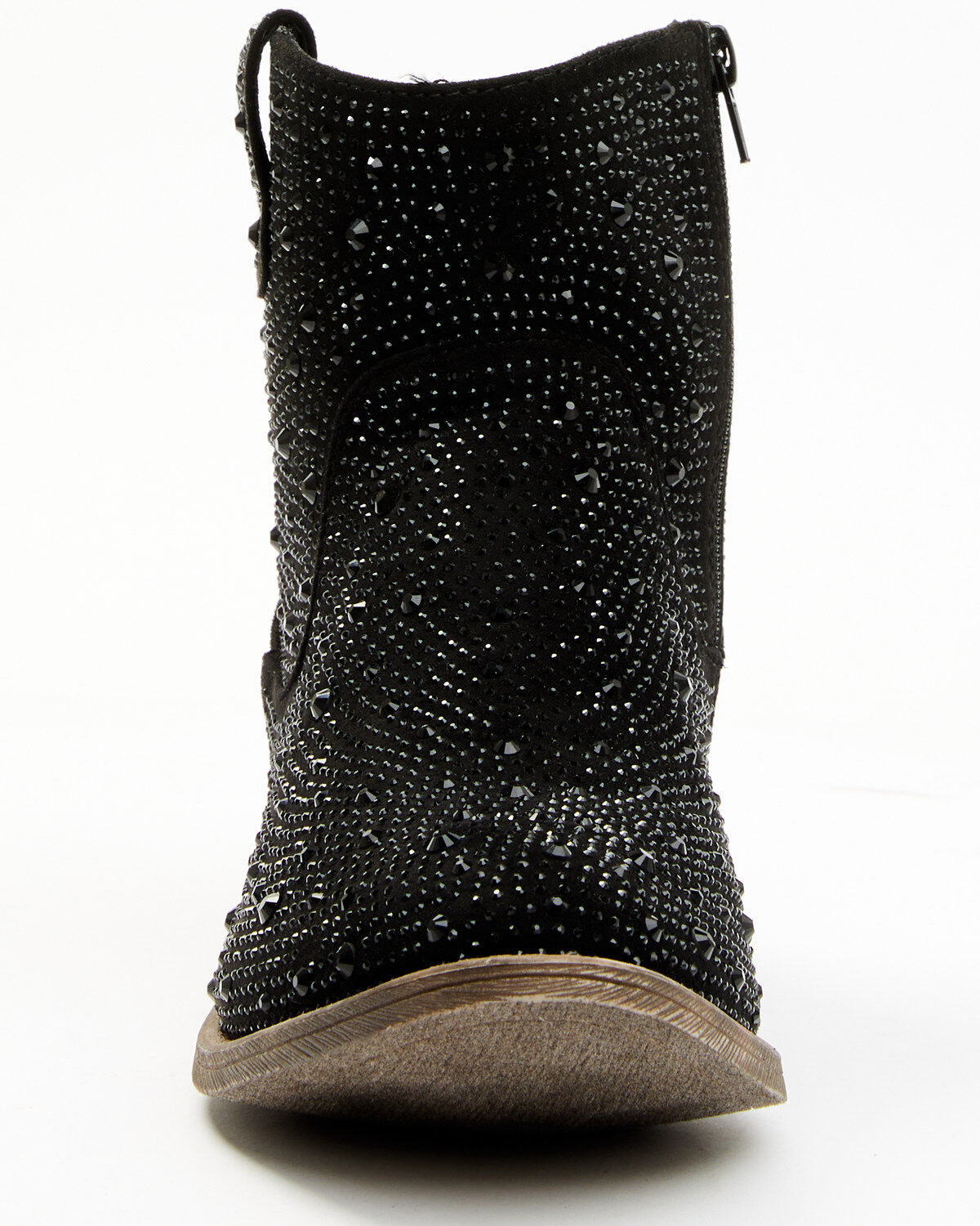 Image #4 - Very G Women's Kady Low 2 Western Booties - Round Toe, Black, hi-res