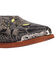 Image #2 - Johnny Ringo Men's Nickel Etched Toe Tip, Silver, hi-res