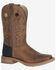 Image #2 - Smoky Mountain Men's Parker Performance Western Boots - Broad Square Toe, Brown, hi-res