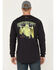 Image #1 - Ariat Men's FR Air Graveyard Shift Long Sleeve Pocket Work T-Shirt, Black, hi-res