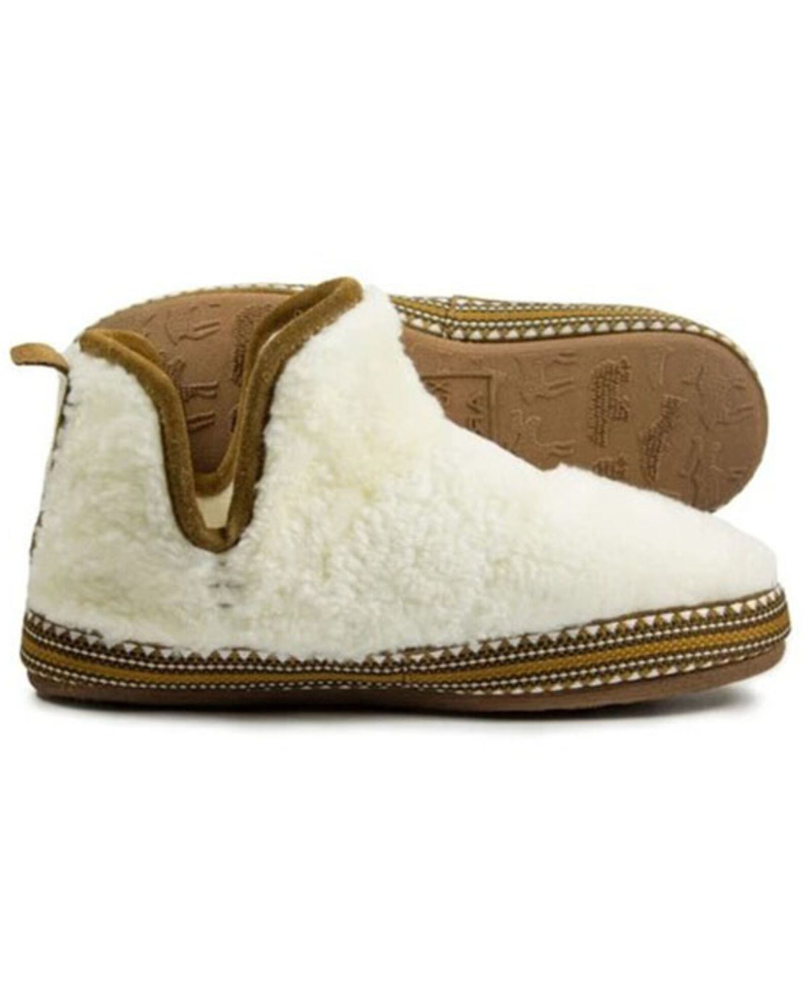 Ariat Women s Fleece Striped Slippers Round Toe Boot Barn
