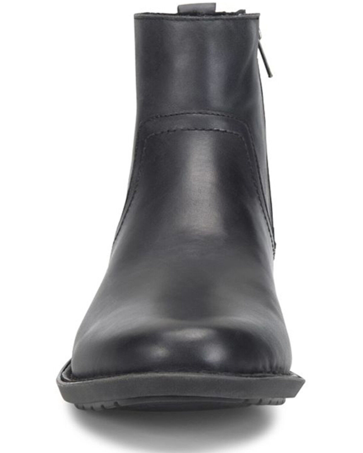 Image #4 - Born Men's Reed Ankle Boots - Round Toe, Black, hi-res