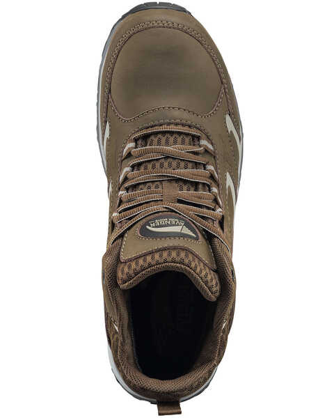 Image #6 - Avenger Men's Thresher Waterproof Work Shoes - Aluminum Toe, Brown, hi-res