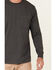 Image #3 - Hawx Men's Solid Charcoal Forge Long Sleeve Work Pocket T-Shirt, Charcoal, hi-res