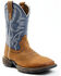Brothers & Sons Men's Lite Performance Western Boots - Broad Square Toe , Blue, hi-res
