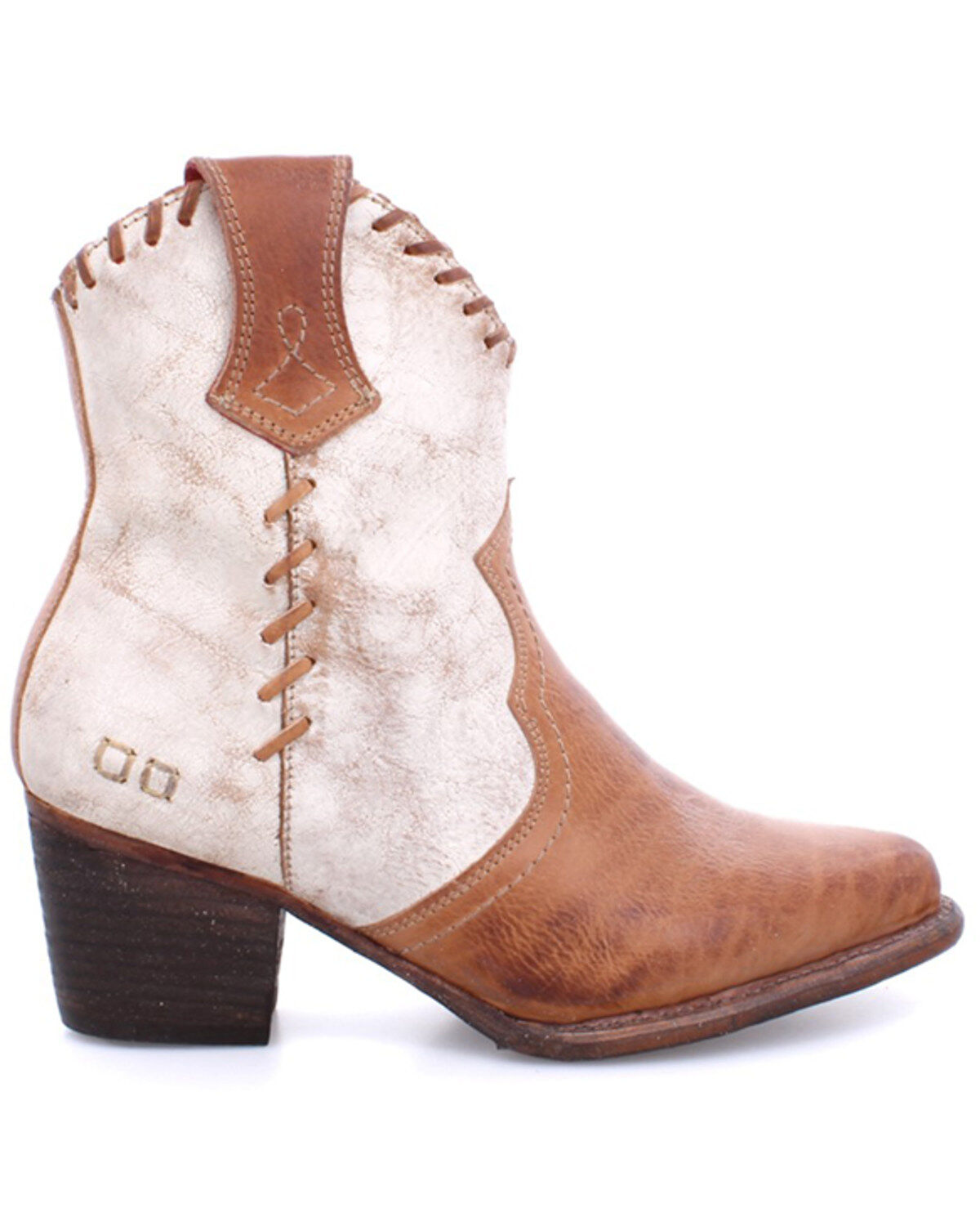 Image #2 - Bed Stu Women's Baila II Boots - Round Toe, Tan, hi-res