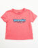 Image #1 - Wrangler Toddler Boys' Stars And Stripes Logo Short Sleeve T-Shirt, Red, hi-res