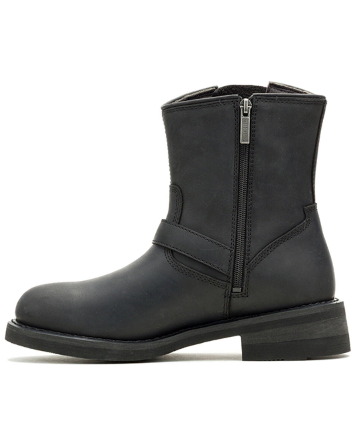 Image #3 - Harley Davidson Men's Classic Cruise Motorcycle Boots - Round Toe, Black, hi-res