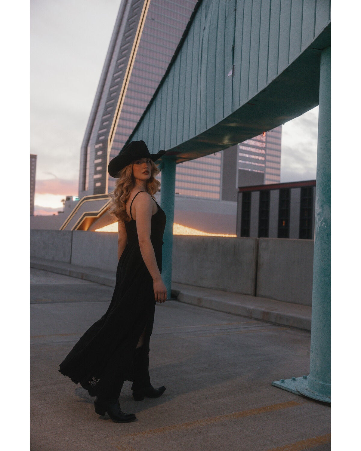 Image #2 - Idyllwind Women's Cut Work Sleeveless Maxi Dress, Black, hi-res