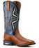 Image #1 - Ariat Women's Round Up Filly Performance Western Boots - Broad Square Toe, Blue, hi-res
