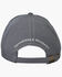 Image #2 - Jack Daniels Men's Structured Logo Ball Cap, Grey, hi-res