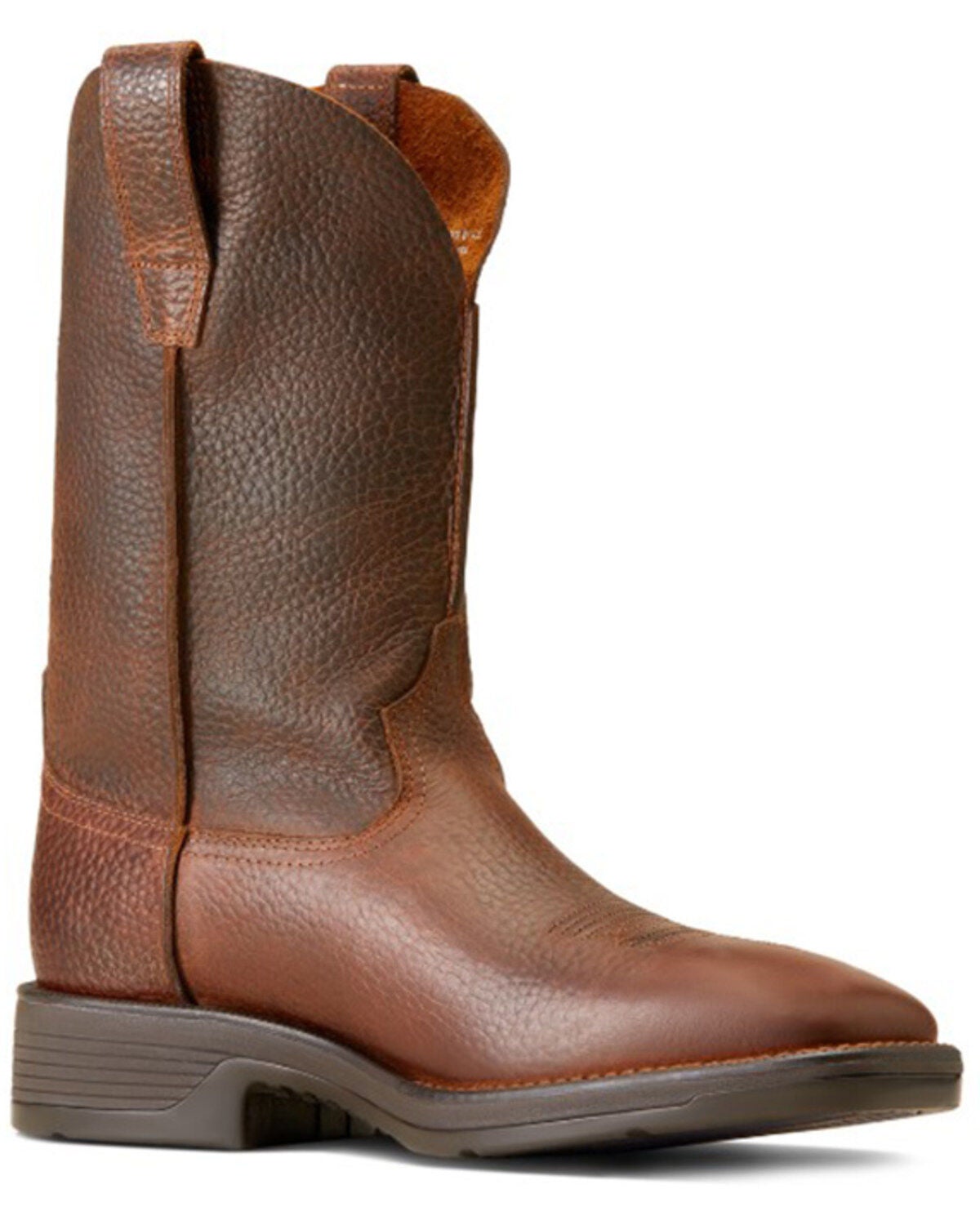 Ariat Men's Ridgeback Rambler Performance Western Boots - Broad Square Toe, Brown, hi-res